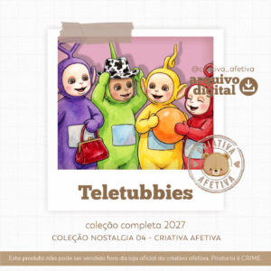 pré-venda coleção completa teletubbies