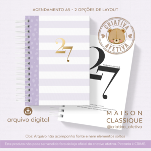 agendamento A5 - maison classique 2027