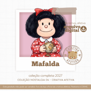 pré-venda coleção completa mafalda