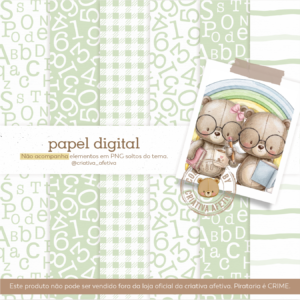 papel digital professores verde