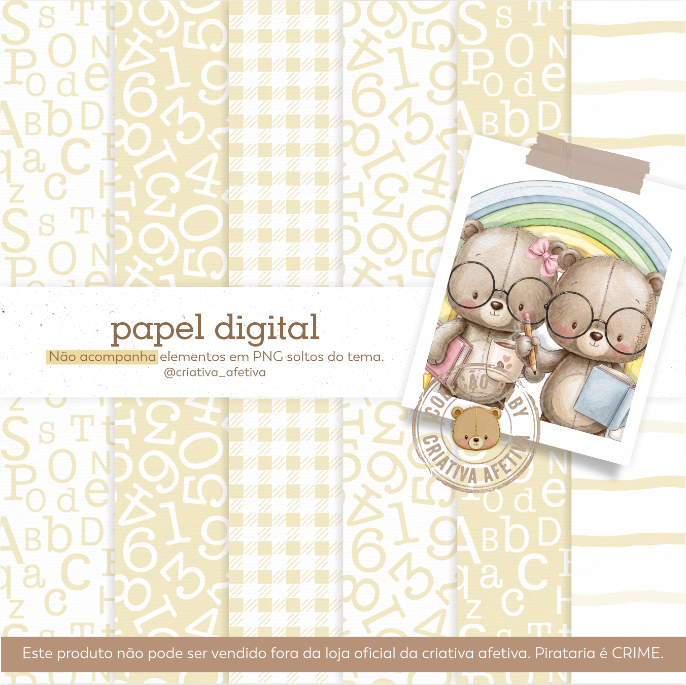papel digital professores amarelo