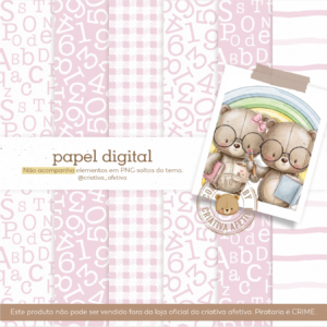 papel digital professores rosa