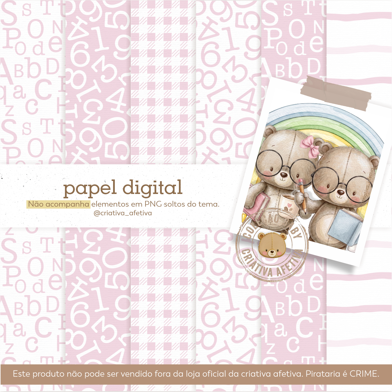 papel digital professores rosa